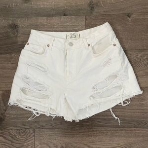 We The Free White Shorts!